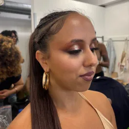 Glamour avond make-up look