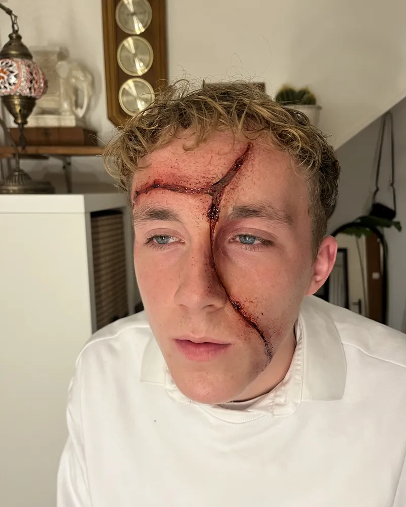 Special effects make-up detail